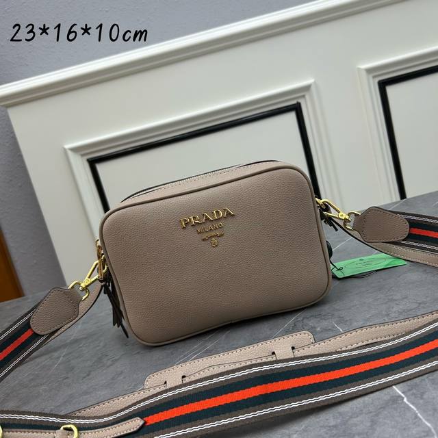 New Arrival New Fashion Crossbody Bag, Featuring Leather Shoulder Strap - Fabric