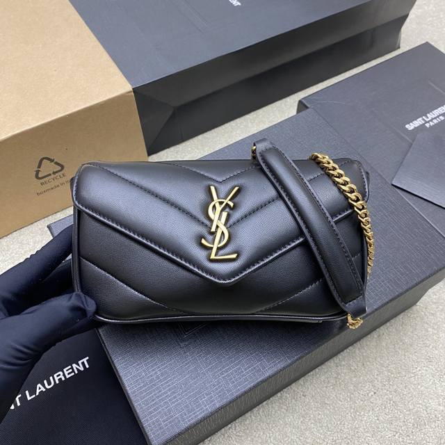 Genuine Leather, Comes With Picture Packaging. Black Sheepskin, Antique Gold. 25