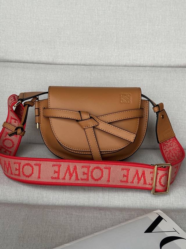 Original Leather Summer Mini Warm Sand Upgrade Edition Letter Wide Shoulder Stra