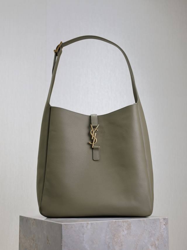 Original Leather, Muted Green, Original Leather, No Packaging, Le 5A7_Large Smoo