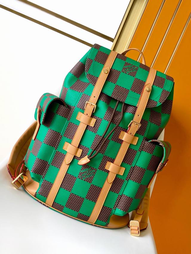 Dynamic Chip N40564 Green Grid Top-Grade Authentic Single Piece M24996 Graffiti