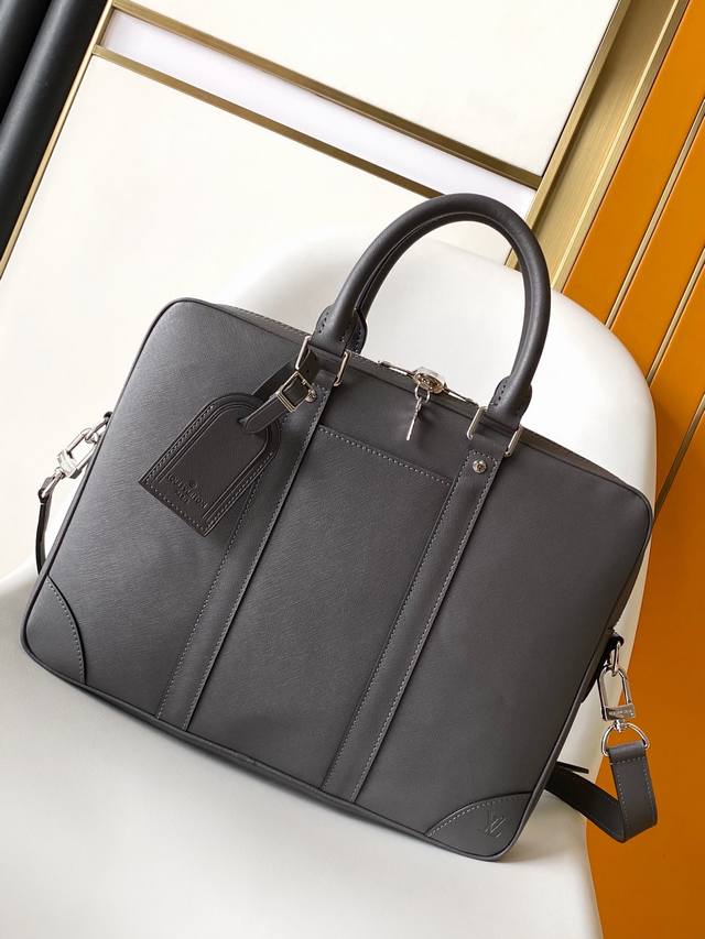 15160 Variable Code Chip Shark Gray Top-Grade Original Cross-Grain Leather Shipp