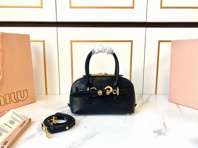 Miu Miu New Arrival Best-Selling Mini Shell Bag, Crafted From Premium Vintage-In