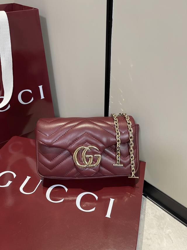 Premium Original Material Marmont 2.0 Newly Upgraded The Iconic Gg Marmont Serie