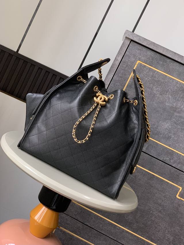 Upgraded Version With Larger Size, Mother-And-Child Bag. Ohanel Caviar 25S Hobo