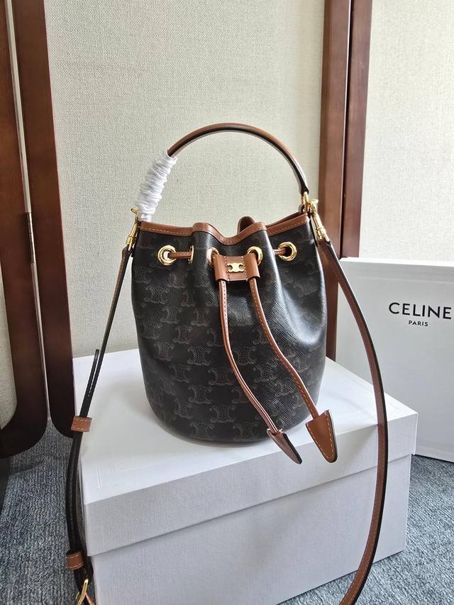 New Arrival! Ce's Best-Selling Drawstring Bucket Bag! Ce's New Small Clara Bucke