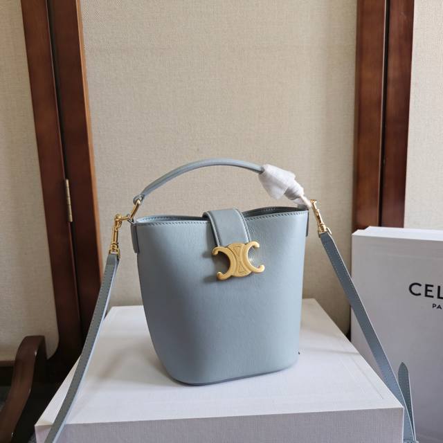 New Arrival: Ce's New Mini Bucket Bag E Features A Sleek, Streamlined Bucket Sil