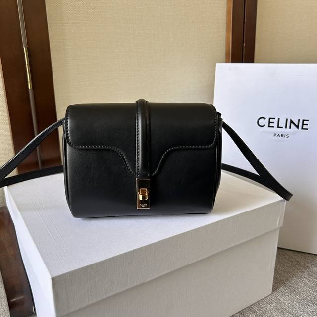 Early Spring Edition Mini Soft16 Handbag Soft Leather Paired With Delicate Metal