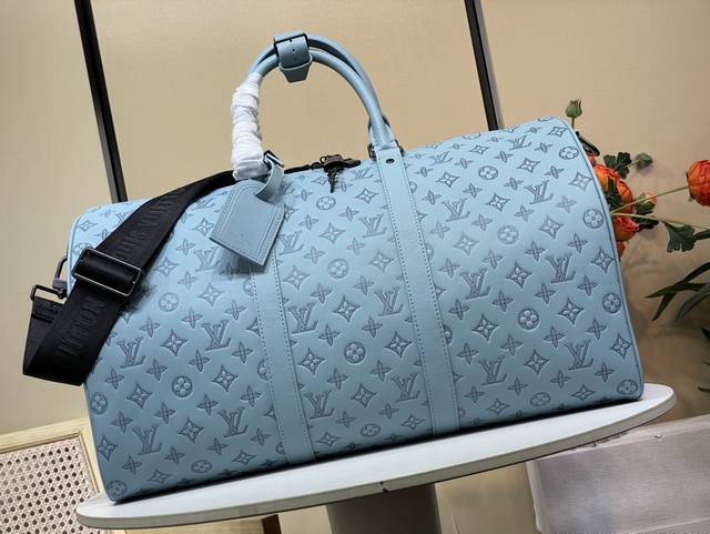 Top-Tier Authentic Replica Exclusive Real-Shot Keepall Bandouli Re 50 Travel Bag