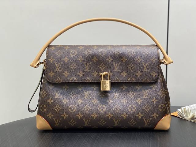 Authentic Premium M14473 Vintage Monogram Locker Bag Large Hide Away Medium Hand