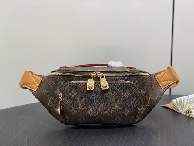 Authentic Premium M14019 Vintage Monogram Chest Bag/Waist Bag Rush Jm Vintage Wa