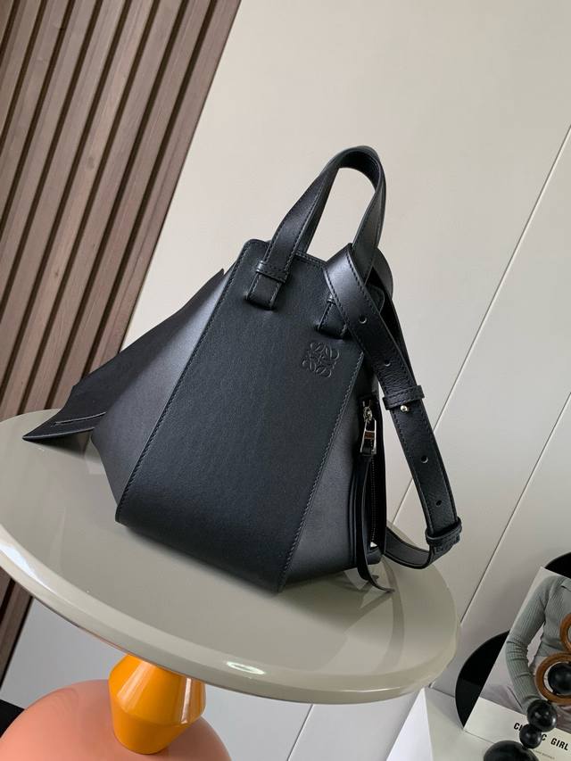 Small Soft Grained Cowhide Leather Hammock Handbag A Versatile Handbag With Soft