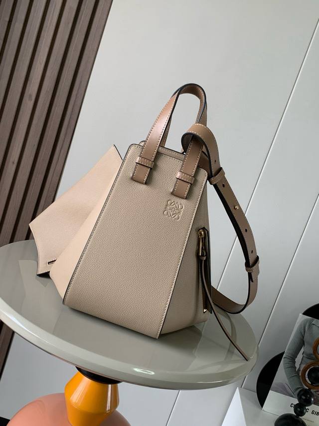 Small Soft Grained Cowhide Leather Hammock Handbag A Versatile Handbag With Soft