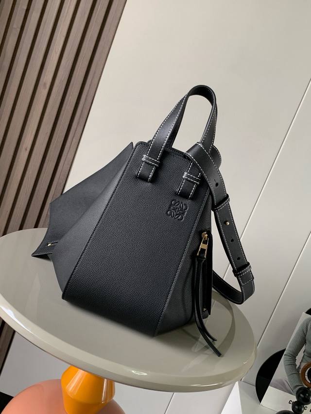 Small Soft Grained Cowhide Leather Hammock Handbag A Versatile Handbag With Soft