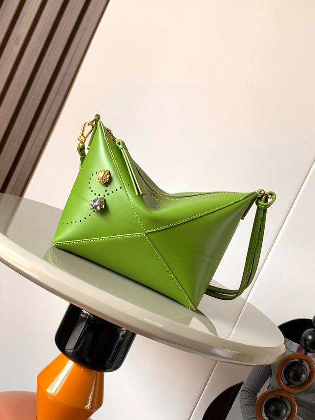 Glossy Leather Puzzle Fold Clutch Bag New Arrival Puzzle Fold Clutch Bag Feature