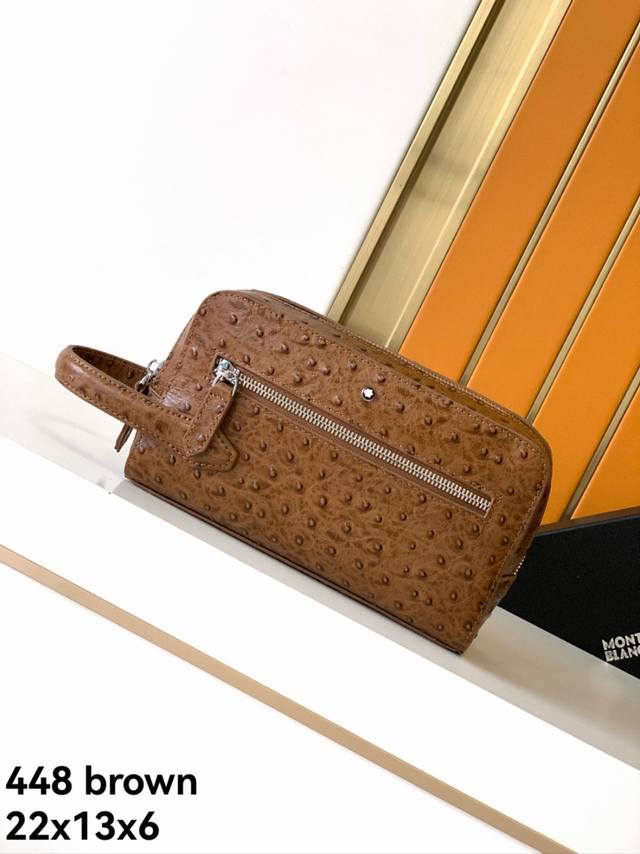 New Handbag Model: 448# Brown Brown Premium Genuine Leather, Imported First-Laye