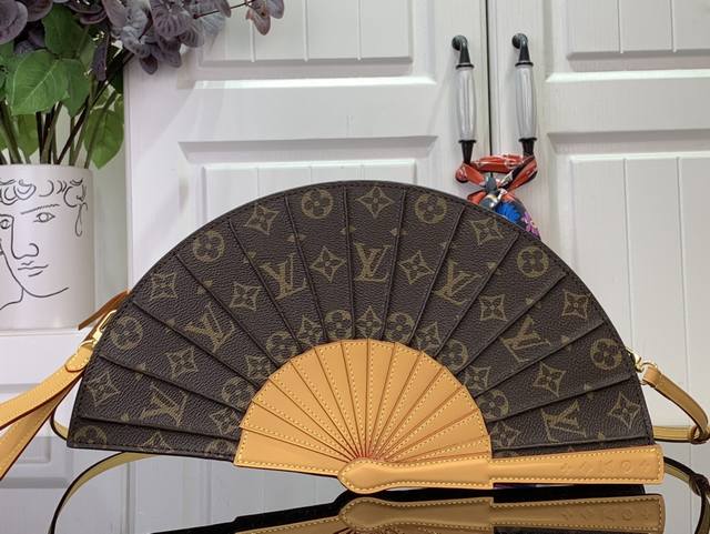 Premium Authentic Special Offer Lv Fan Handbag M14804 The Lv Fan Handbag Is Craf