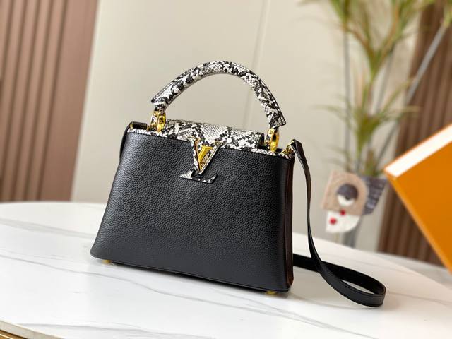 Exclusive Real-Life Photos - Upgraded Version M95508 Capucines Small Handbag Thi
