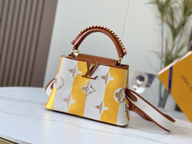 Upgrade Edition Official Match M57651 Embroidered Orange-Brown Gold Buckle Small