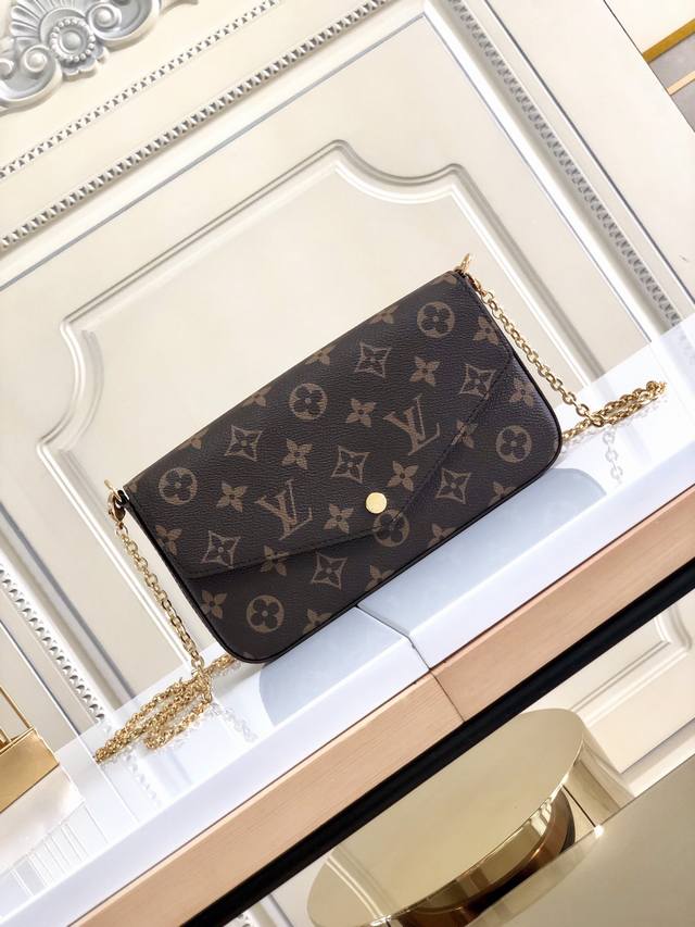Factory Price P Haiyuan Outer Single, Original Single ~ Felice Handbag N63106 Wh