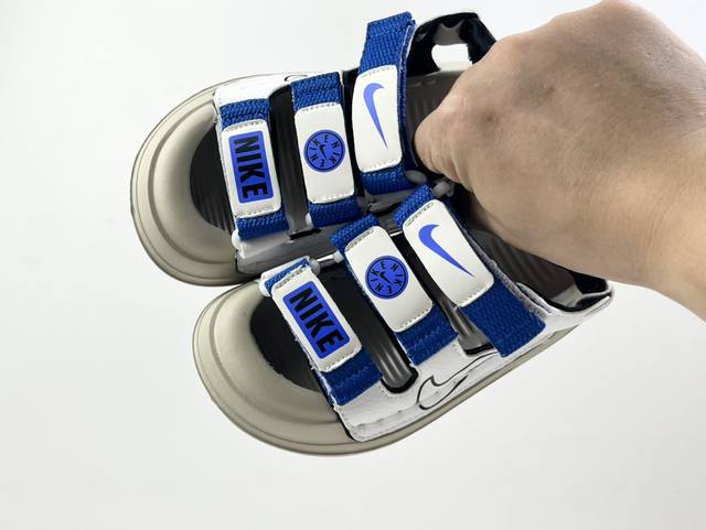 Nk Three Velcro Straps Children's Sandals Size: 26-35 Cm Toe-Exposed Breathable