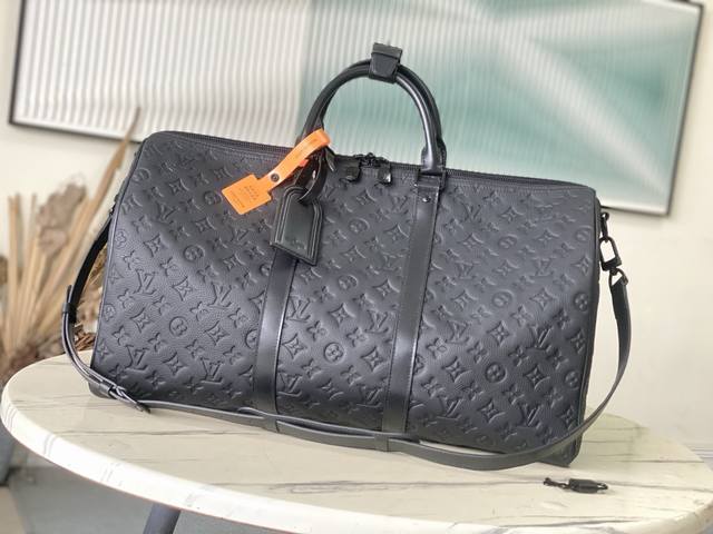 Top-Grain Leather, Premium Original Piece, M59025. This Keepall Travel Bag Is Cr