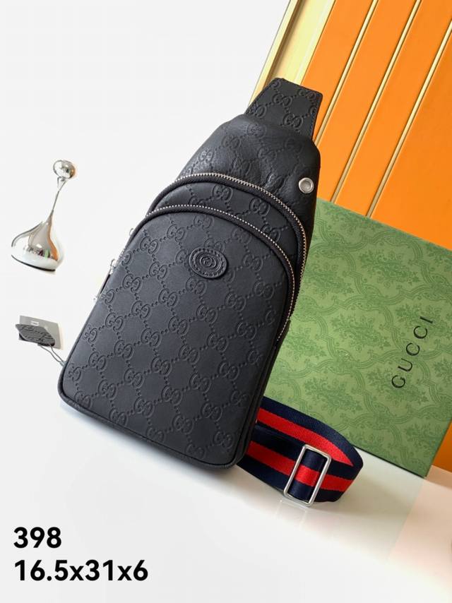 Chest Bag Model: 398# Top-Tier Authentic Gucci Gucci Boutique Popular Style, Hig