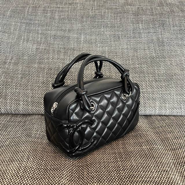 Chanel Vintage Kangpeng Bowling Pillow Bag Mini Dimensions: 12X21X9 Cm