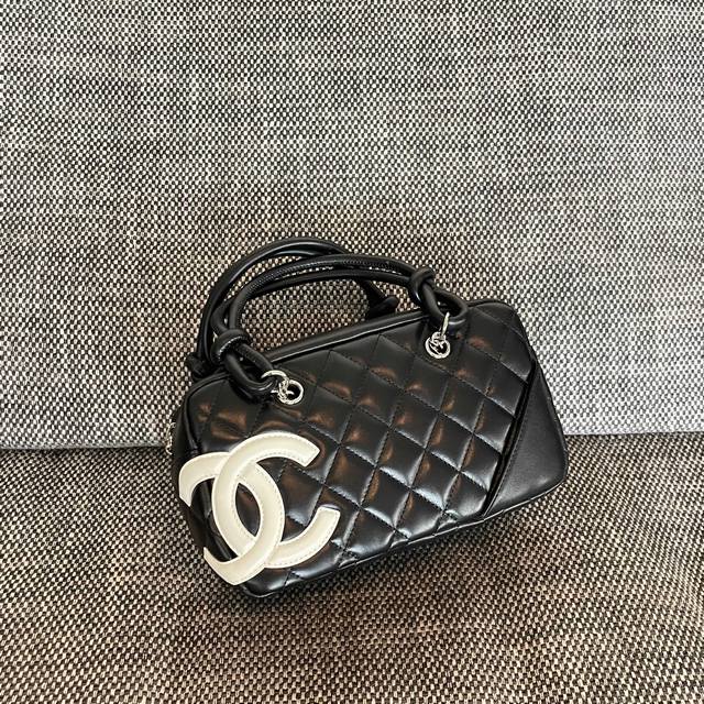 Chanel Vintage Kangpeng Bowling Pillow Bag Mini Dimensions: 12X21X9 Cm