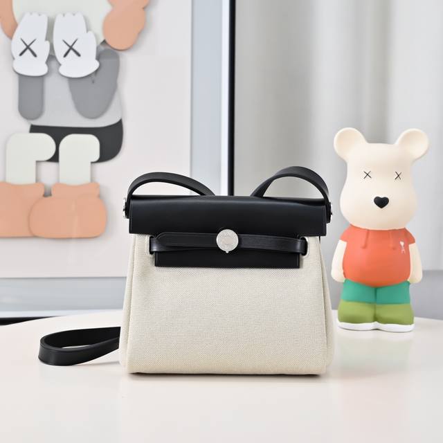 New Arrival In Stock Mini Herbag Kelly Mini Cloth Bag 20Cm Leather Patchwork Sil