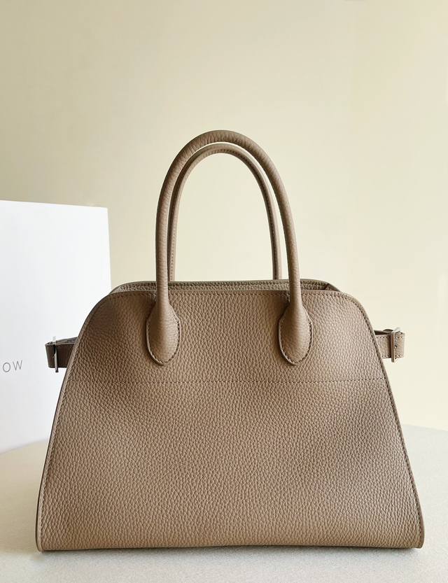Original Leather Margaux 12 Lychee Texture Milk Tea Margaux Matte Lychee Texture