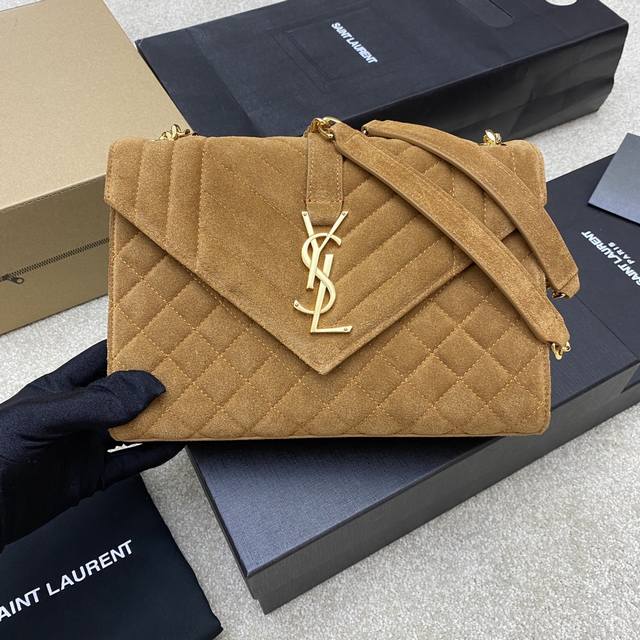 Original Leather, Premium Exclusive Supply, Brown Matte Finish With Gold Chain,