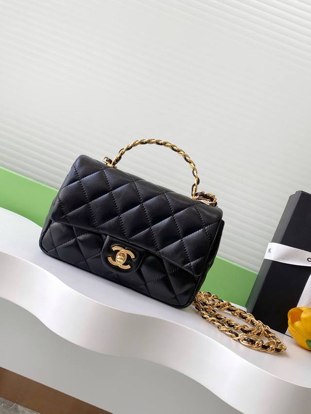Chanel 1:1 Counterfeit Top-Tier Italian Imported Gr Original Lambskin Chane1 23K