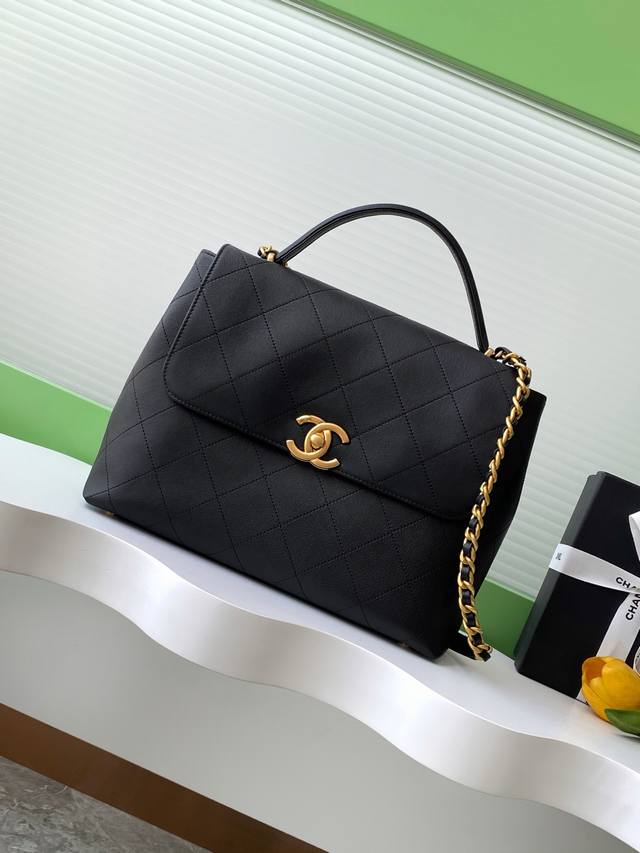 Chanel 1:1 Counterfeit Top-Tier Italian Imported Genuine Calfskin Chane1 25S Max