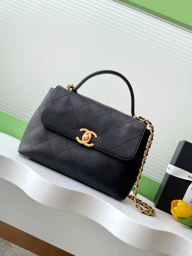 Chanel 1:1 Counterfeit Top-Tier Italian Imported Genuine Calfskin Chane1 25S Max