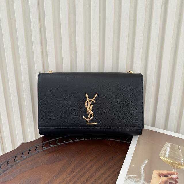 Full Set Packaging! Kate Medium Chain Bag, Made From Top-Grade Imported First-La