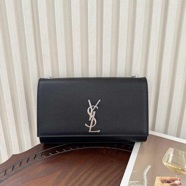 Full Set Packaging! Kate Medium-Sized Chain Bag, Made From Top-Grade Imported Fi