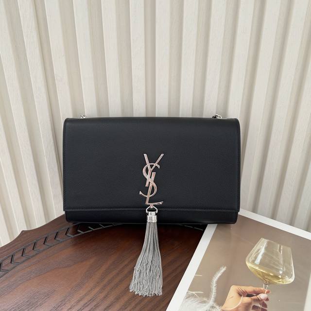 Full Set Packaging! Kate Medium-Sized Chain Bag, Made From Top-Grade Imported Fi