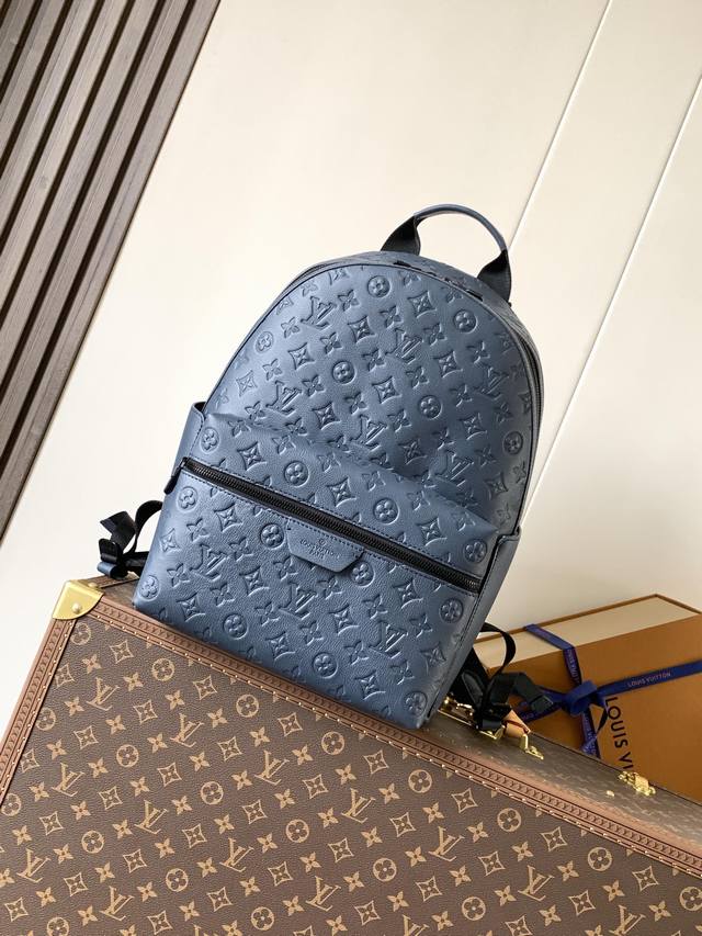 Authentic Grade M14884 Blue Top-Grain Leather Top-Grade Original Order Variable