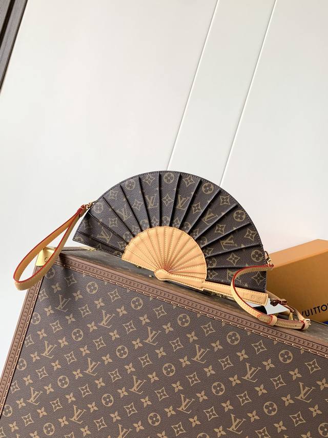 Authentic Grade Top-Tier Original, Variable Code Chip M14804 Lv Fan Handbag Craf