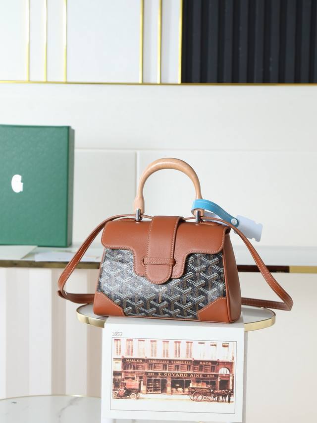 Genuine Leather, Premium Quality, Authentic Product, Newly Upgraded Goyard Saigo