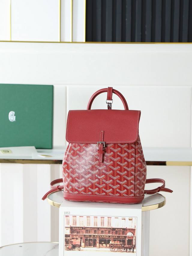 Genuine Leather, Premium Quality, Authentic Product Goyard Aln Mini Backpack Wit