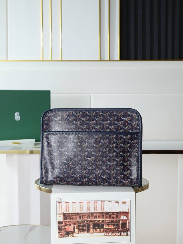 Genuine Leather, Premium Quality, Authentic Product, Small Size, Goyard Jouvence