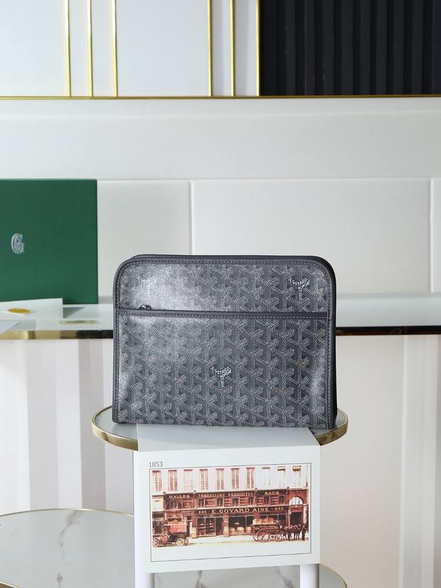 Genuine Leather, Premium Quality, Authentic Product, Small Size, Goyard Jouvence