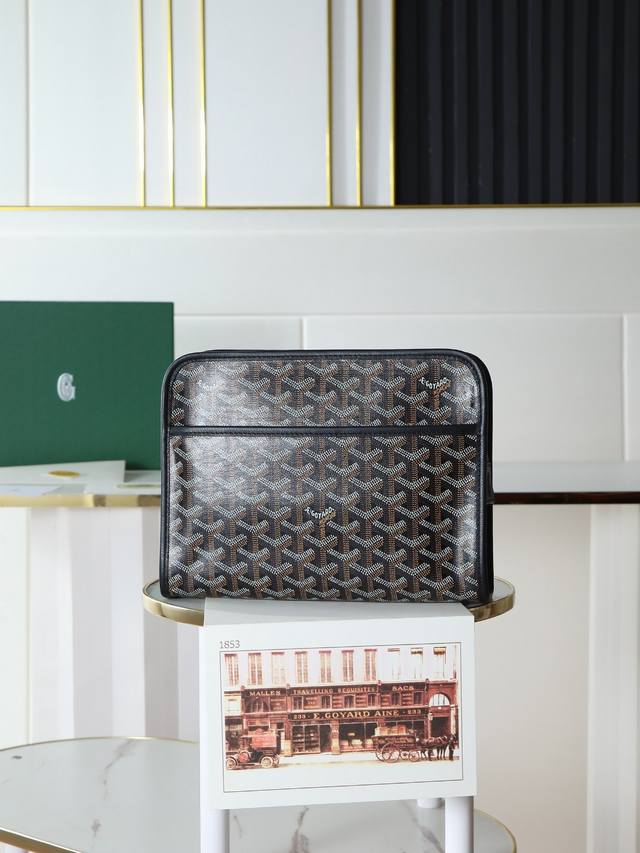 Genuine Leather, Premium Quality, Authentic Product, Small Size, Goyard Jouvence