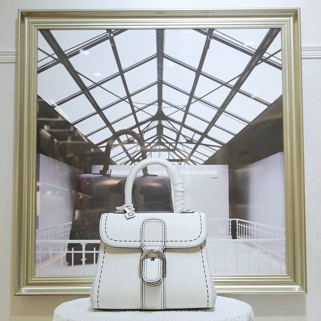 Ivory White Outer Stitching, Pm New Size. Delvaux, The Belgian Luxury Leather Go
