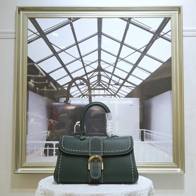 Emerald Green Horizontal Version. Delvaux, The Belgian Luxury Leather Goods Hous