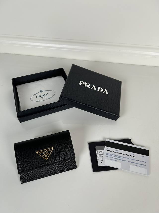 P Home Unisex Small Card Case, Black, Model: 1Mf028, Original Quality, Imported
