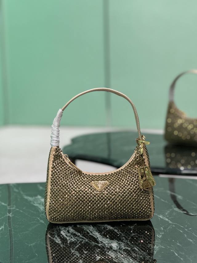Hobo Full-Diamond Underarm Bag Hobo Series New Shimmering Diamonds The Most Beau