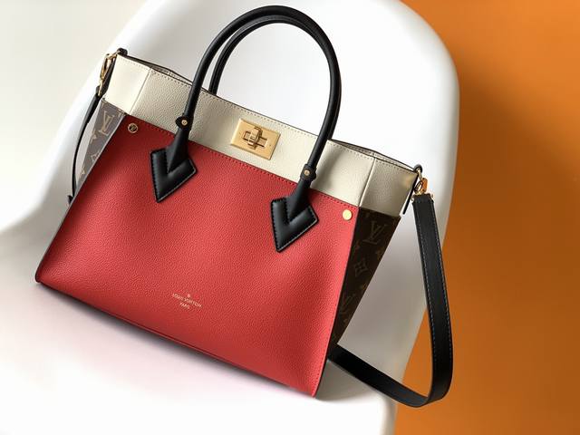 Full Steel Hardware, Top-Grade Original M53826 Black Embroidery M53825 Apricot E